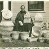 Menominee basket weaver